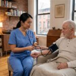 Private duty nurse providing home care in NYC.