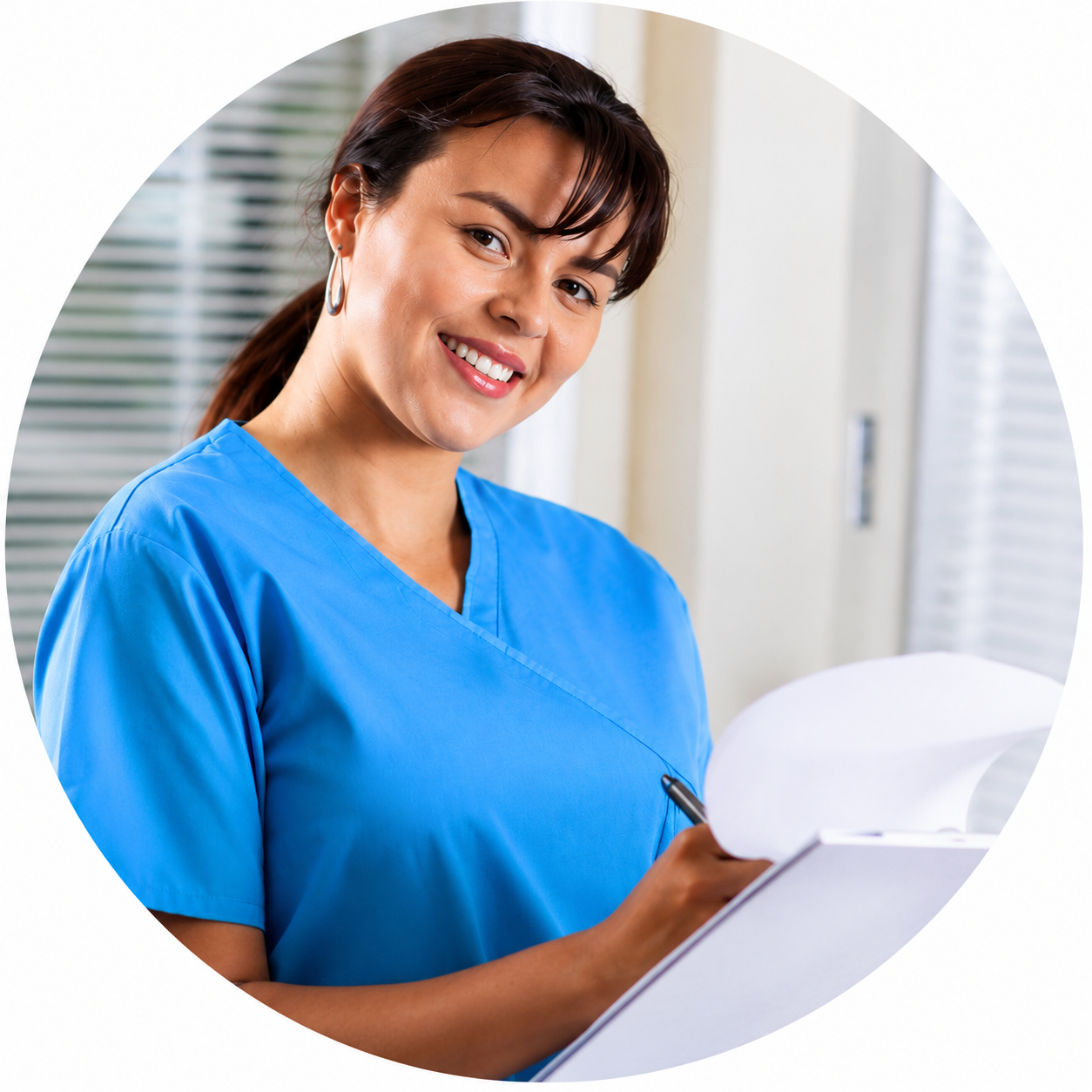 All Heart Homecare caregiver supporting an older adult